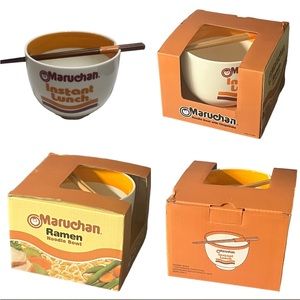NEW Maruchan Ramen Package Ceramic Bowl Mad Engine New In Box